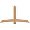 Ekena Millwork Bellingham Timber Gable Bracket, Western Red Cedar, 72"W x 42"H x 5 1/2"D x 5 1/2"F, 14/12 Pitch GBW072X42X0606BEL00SWR - alternate 1